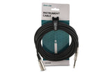 GEWA Basic Line câble d’instrument 6 m, mono-jack vers XLR mâle