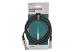 Câble de microphone GEWA Basic Line 3 m, XLR femelle vers XLR mâle