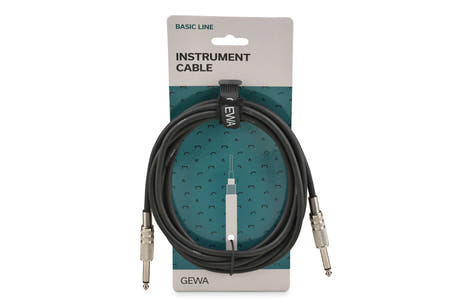 GEWA Basic Line câble d’instrument 3 m, jack mono