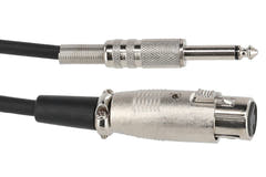 GEWA Basic Line câble de microphone 9 m, XLR femelle vers jack mono