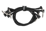GEWA Basic Line câble patch 0,6 m, jack stéréo coudé, 6 pièces