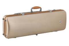 GEWA Polycarbonate étui à violons 1/2-4/4, doré