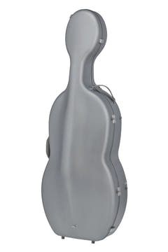 GEWA Polycarbonate étui de violoncelle 4/4, argenté
