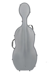 GEWA Polycarbonate étui de violoncelle 4/4, argenté