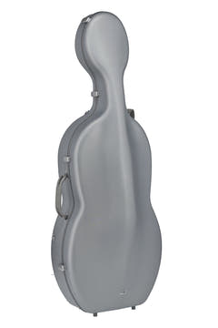 GEWA Polycarbonate étui de violoncelle 4/4, argenté