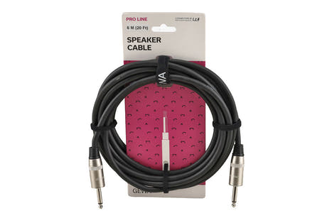 GEWA Pro Line câble d'enceinte 6 m, jack vers jack