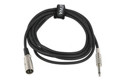 GEWA Basic Line câble d’instrument 3 m, jack mono vers XLR mâle