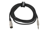 GEWA Basic Line câble d’instrument 3 m, jack mono vers XLR mâle