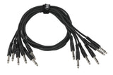 GEWA Basic Line câble patch 0,9 m, jack mono droit, 6 pièces