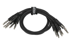 Câble patch GEWA Basic Line 0,6 m, jack stéréo droit, 6 pièces