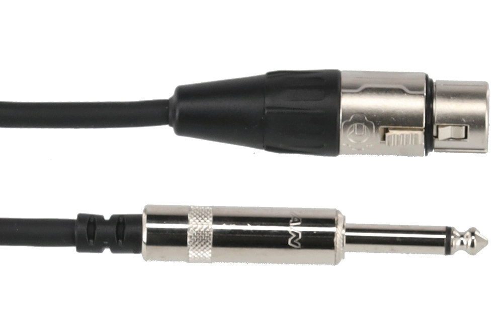 GEWA Pro Line câble microphone 1,5 m, XLR femelle vers jack mono