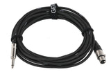 Câble de microphone GEWA Pro Line 6 m, XLR femelle vers mini-jack mono