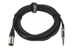 Câble équilibré GEWA Pro Line 6 m, jack stéréo vers XLR mâle