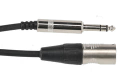 Câble équilibré GEWA Pro Line 6 m, jack stéréo vers XLR mâle