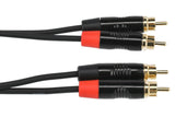 Câble double GEWA Pro Line 1,5 m, 2 x cinch