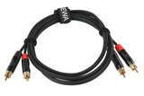 Câble double GEWA Pro Line 1,5 m, 2 x cinch