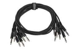 Câble patch GEWA Basic Line 0,9 m, jack stéréo droit, 6 pièces