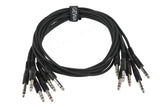 Câble patch GEWA Basic Line 0,9 m, jack stéréo droit, 6 pièces