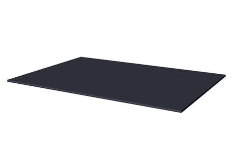 GEWA racloir en acier au carbone, 0,80 mm, oblong