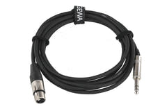 GEWA Pro Line câble symétrique 3 m, jack stéréo vers XLR femelle