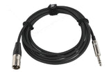 GEWA Pro Line câble symétrique 3 m, jack stéréo vers XLR mâle