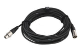 GEWA Pro Line câble microphone 9 m, XLR femelle vers XLR mâle