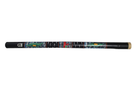Toca bambou didgeridoo DIDG-PC, motif Crocodile, 119 cm