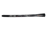 Toca Curved didgeridoo DIDG-CS, courbé, motif Spider, 50"