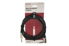 GEWA Pro Line câble d’instrument 3 m, jack droit vers jack coudé