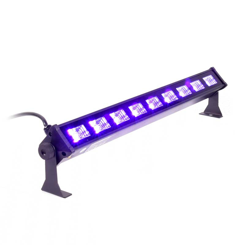 LIGHT4ME LED BAR UV 9 + BLANC décoration lumineuse professionnelle 9x3W