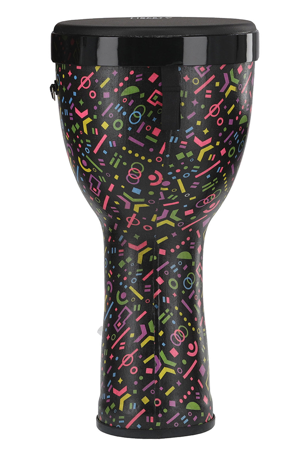 GEWA Liberty Series Nestable djembé 10", motif Crazy Neon