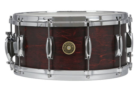 Caisse claire Gretsch USA custom 14" x 6,5", Satin Walnut