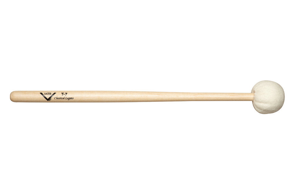 Vater Timpani Mallet T7 paukekøller, blød filt, tilspidset skaft