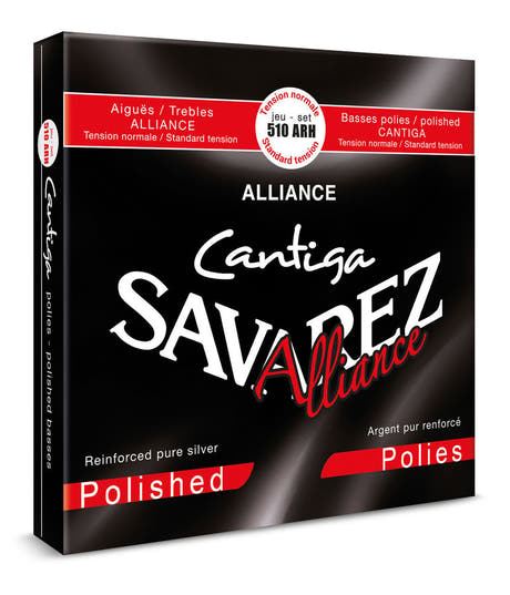 Savarez 515RH5 Alliance Cantiga A5 corde basse polie, normal tension