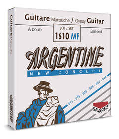 Savarez 1211MF Argentine corde de mi aiguë pour guitare gypsy jazz, boule