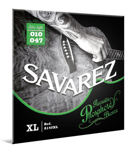 Savarez A140XL Acoustic Phosphor Bronze, extra light .010 à .047