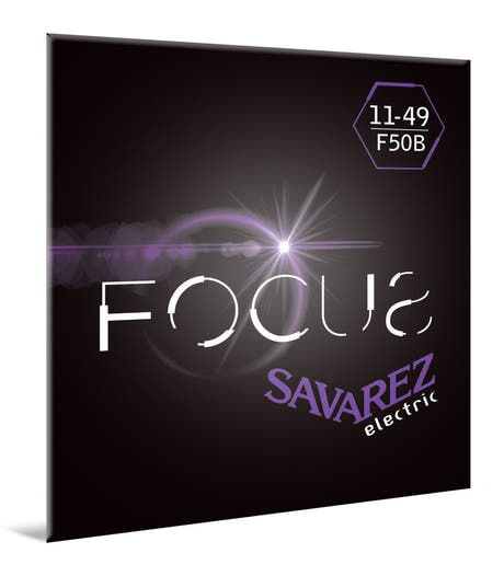 Savarez F50B Focus cordes de guitare électrique, blues .011 à .049