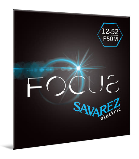 Savarez F50M Focus strings de guitare électrique, medium .012 à .052