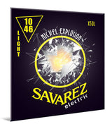 Strings de guitare électrique Savarez X50L Nickel Explosion, light .010 à .046
