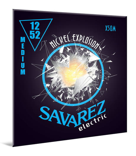 Savarez X50M Nickel Explosion, medium .012 à .052 avec sol filé