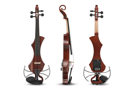 GEWA Novita 3.0 violons électrique, 4 strings, brun rougeâtre