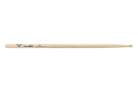 Vater Nude series 7A baguettes de baterie, hickory, embout en bois