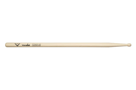 Vater Nude Series Power 5B baguettes de baterie, hickory, embout en bois