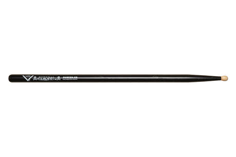 baguettes de baterie Vater Eternal Black Power 5B, hickory, pointe en bois
