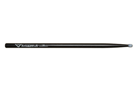 Vater Eternal Black 5B baguettes de baterie, hickory, embout en nylon