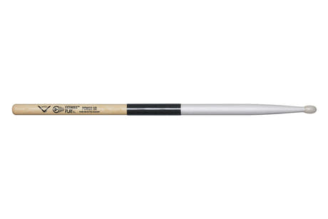 Vater Extended Play Power 5B baguettes de tambours, hickory, embout en nylon