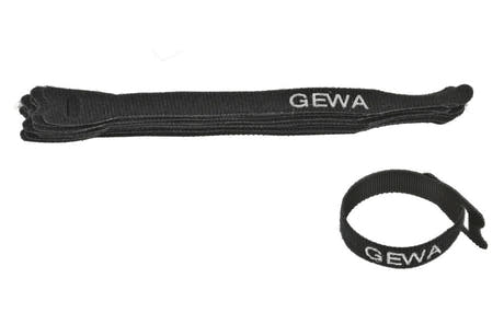 GEWA bande auto-agrippante pour câbles 160 mm, 10 pièces