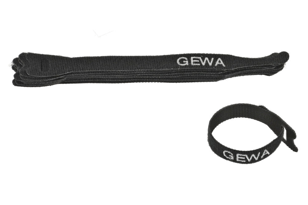 GEWA bande auto-agrippante pour câbles 160 mm, 10 pièces
