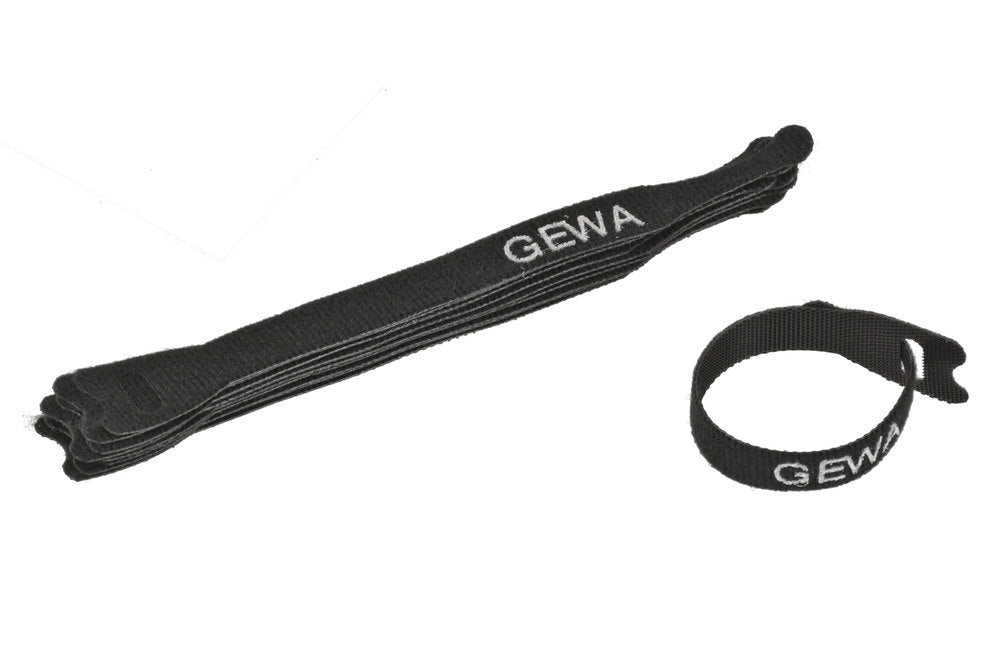 GEWA bande auto-agrippante pour câbles 160 mm, 10 pièces
