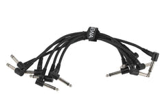 GEWA Basic Line câble patch 0,3 m, jack mono coudé, 6 pièces